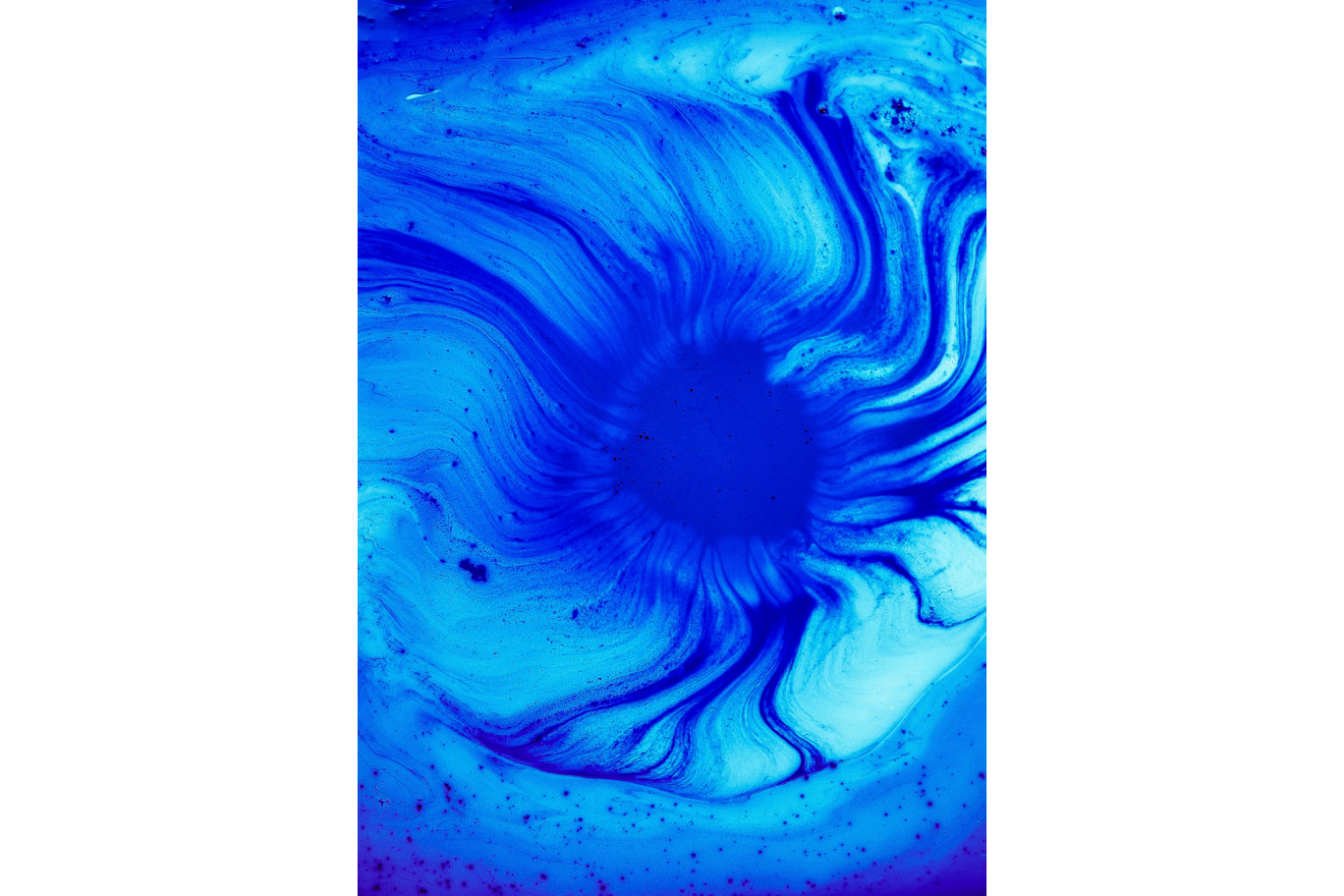 Abstract Modern Pale Dark Blue Canvas Art Wall Picture Or Gloss Print