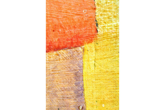 Abstract Modern Yellow Orange Canvas Art Wall Picture Or Gloss Print