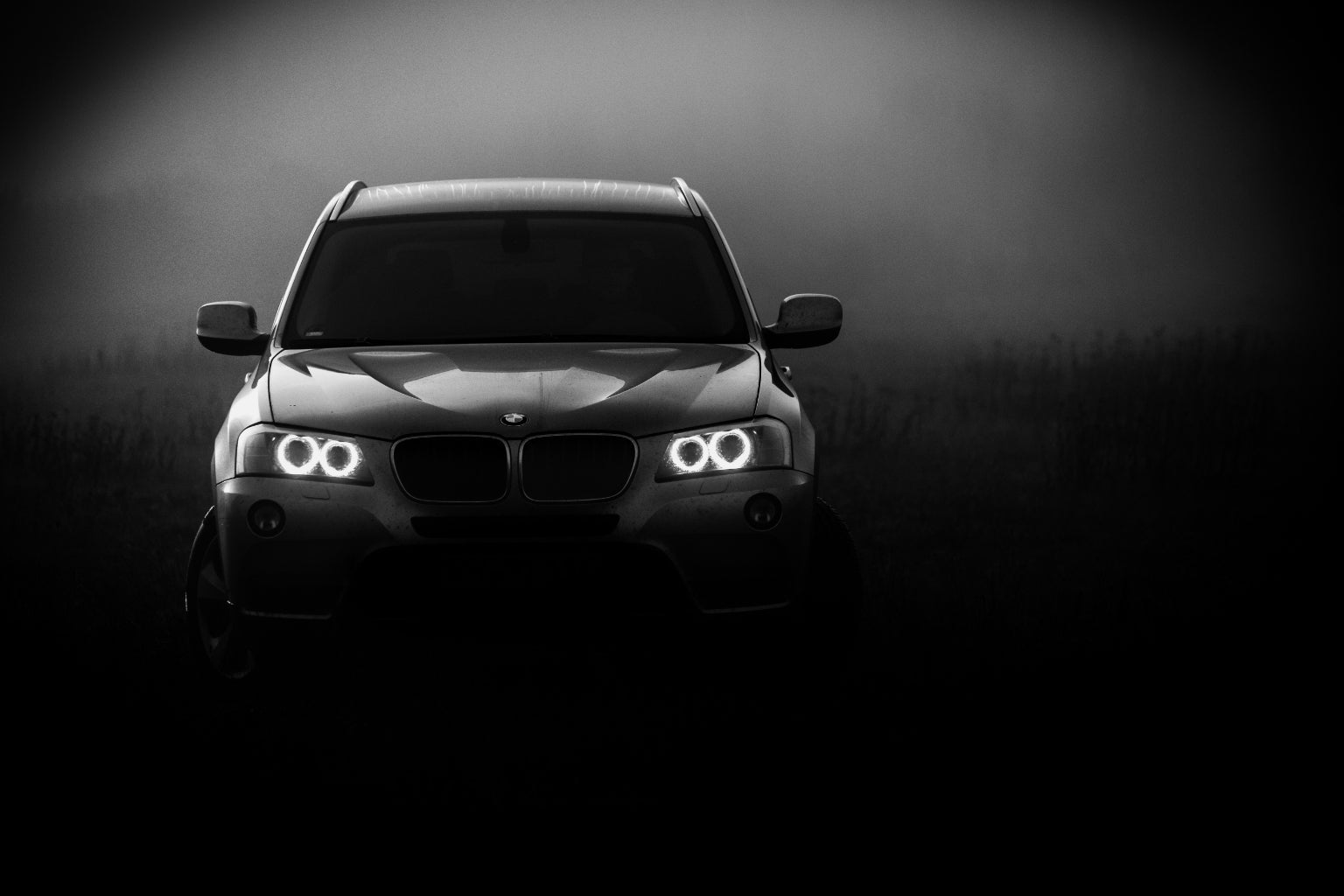 Black White Bmw Car Cars Auto Canvas Art Wall Picture Or Gloss Print