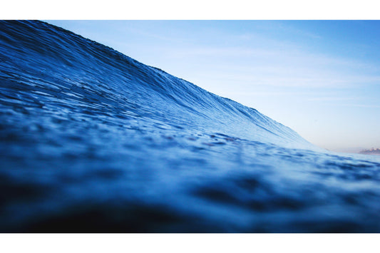 Blue Ocean Sea Wave Water Canvas Art Wall Picture Or Gloss Print