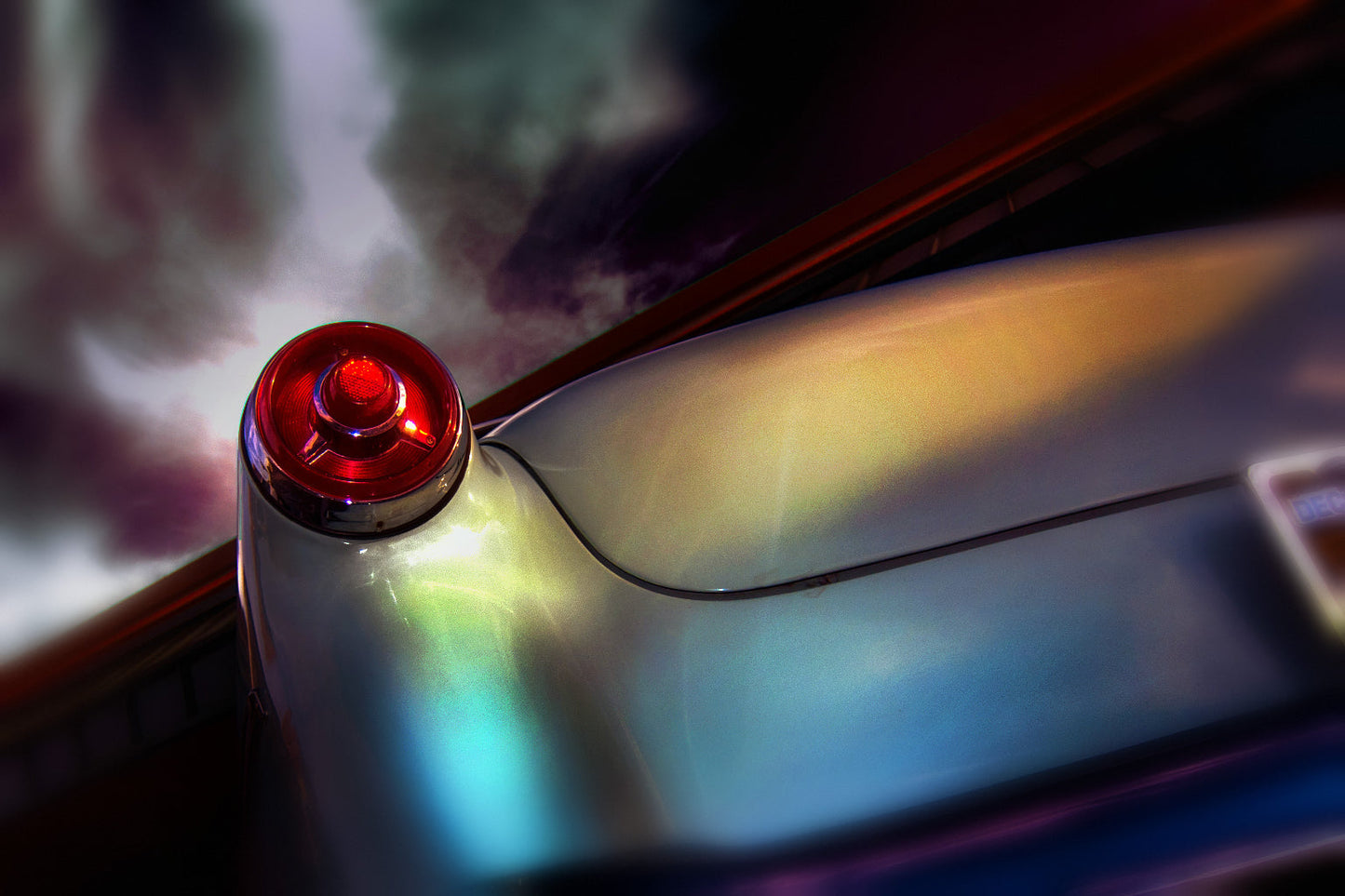 Car Lights Cars Auto Canvas Art Wall Picture Or Gloss Print