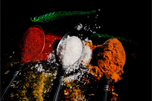 Colourful Spices Food Kitchen Cafe Canvas Art Wall Picture Or Gloss Print