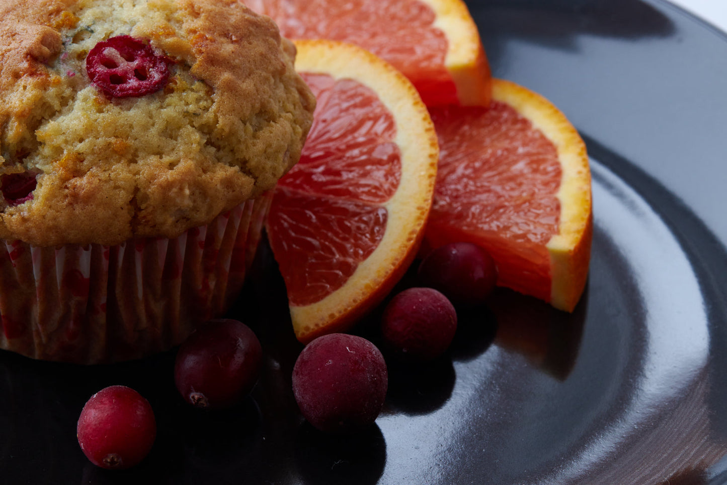 Cranberry Orange Cake Muffin Kitchen Cafe Canvas Art Wall Picture Or Gloss Print