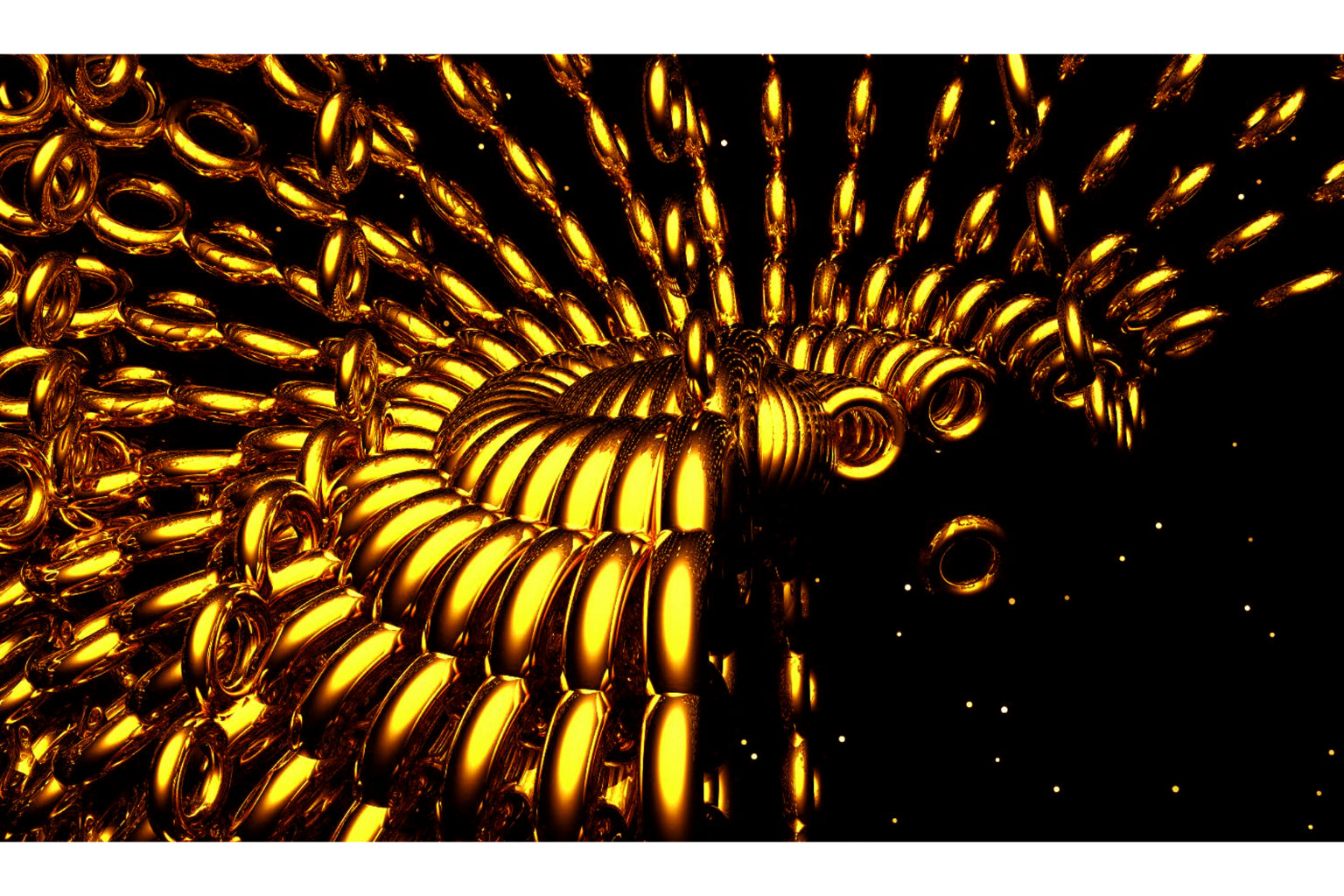 Gold Black Abstract Canvas Art Wall Picture Or Gloss Print