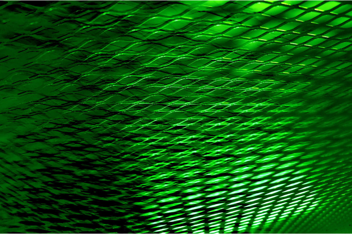 Green Abstract Grid Light Canvas Art Wall Picture Or Gloss Print