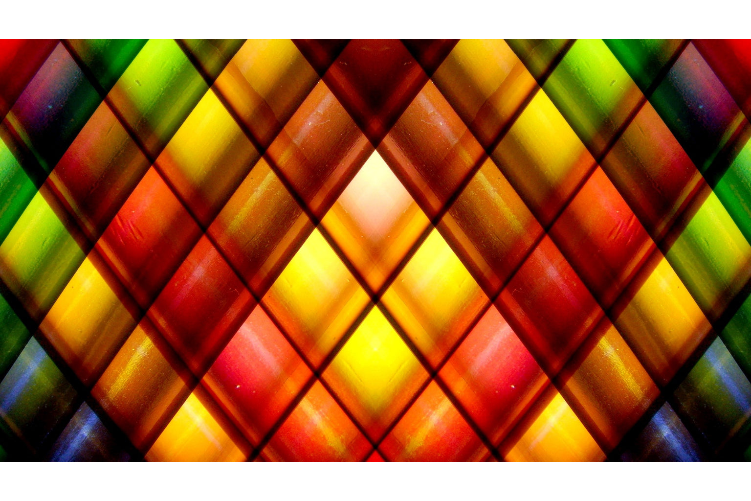 Green Red Yellow Orange Abstract Canvas Art Wall Picture Or Gloss Print