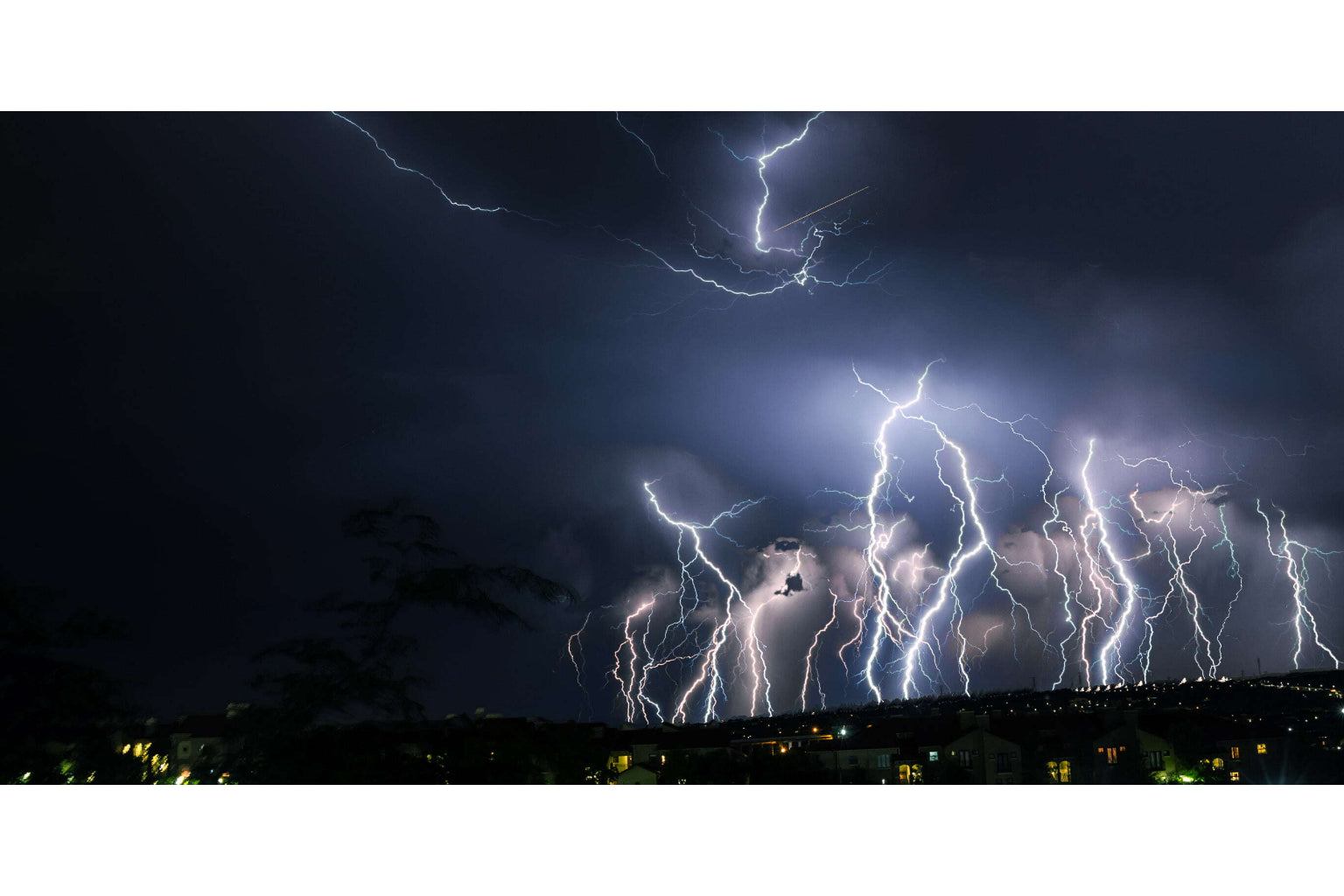 Grey Thunderstorm Lightning Weather Clouds Canvas Art Wall Picture Or Gloss Print