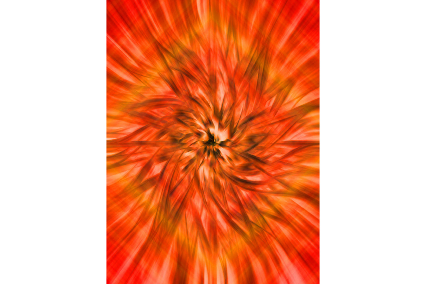 Modern Abstract Orange Star Canvas Art Wall Picture Or Gloss Print