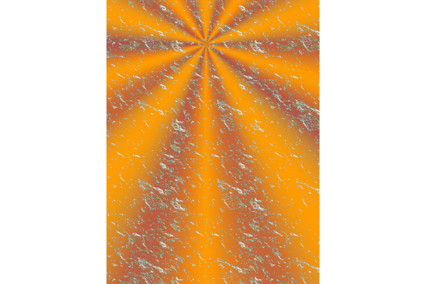 Orange Modern Abstract Star Canvas Art Wall Picture Or Gloss Print