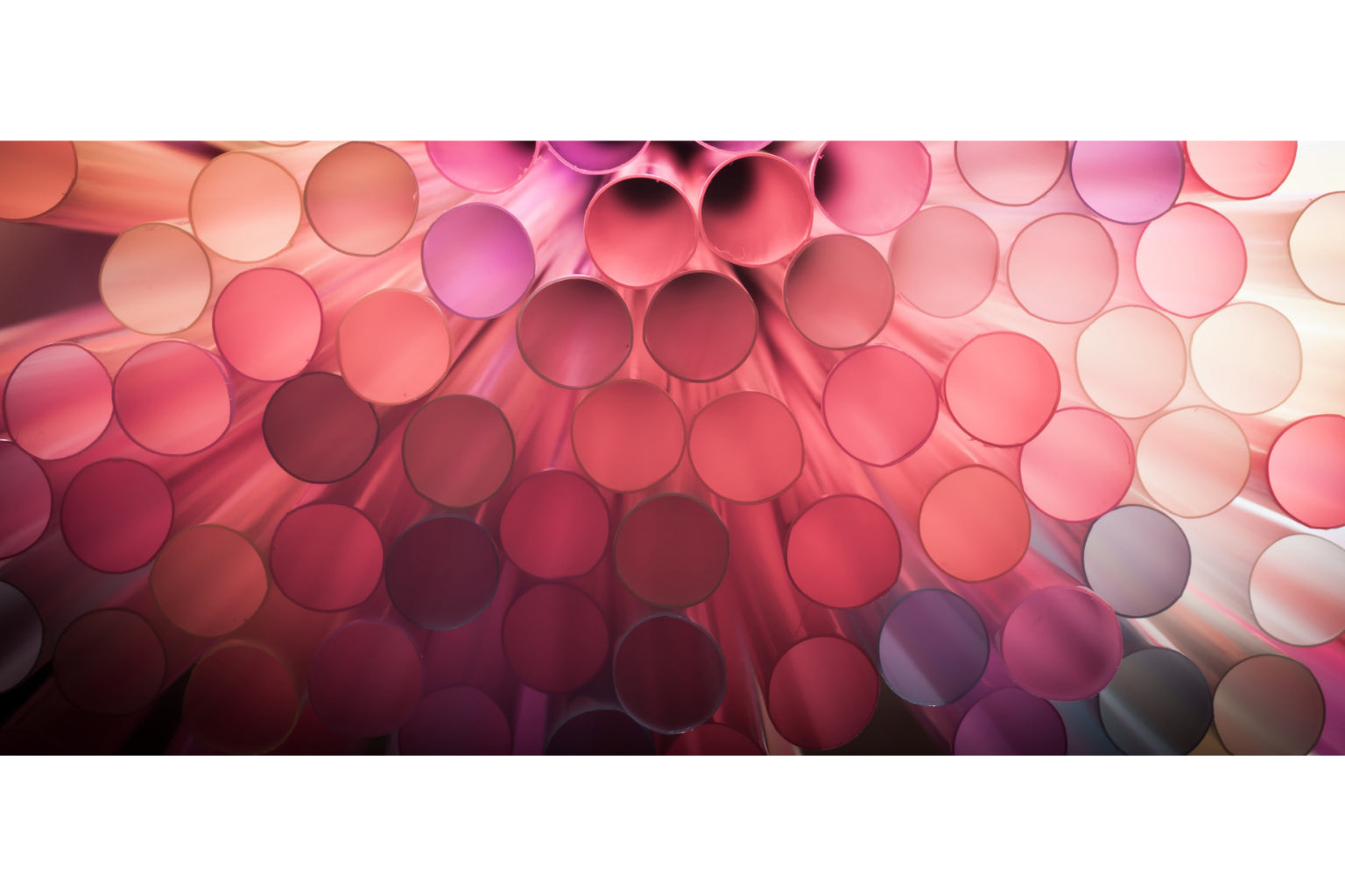 Pink Abstract Tubes Light Canvas Art Wall Picture Or Gloss Print