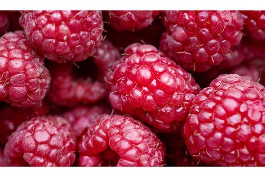 Pink Red Raspberries Fruit Kitchen Food Canvas Art Wall Picture Or Gloss Print