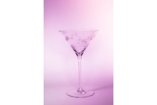 Purple Cocktail Glass Kitchen Canvas Art Wall Picture Or Gloss Print