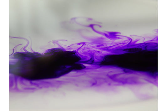 Purple Ink Drop Water Abstract Modern Canvas Art Wall Picture Or Gloss Print