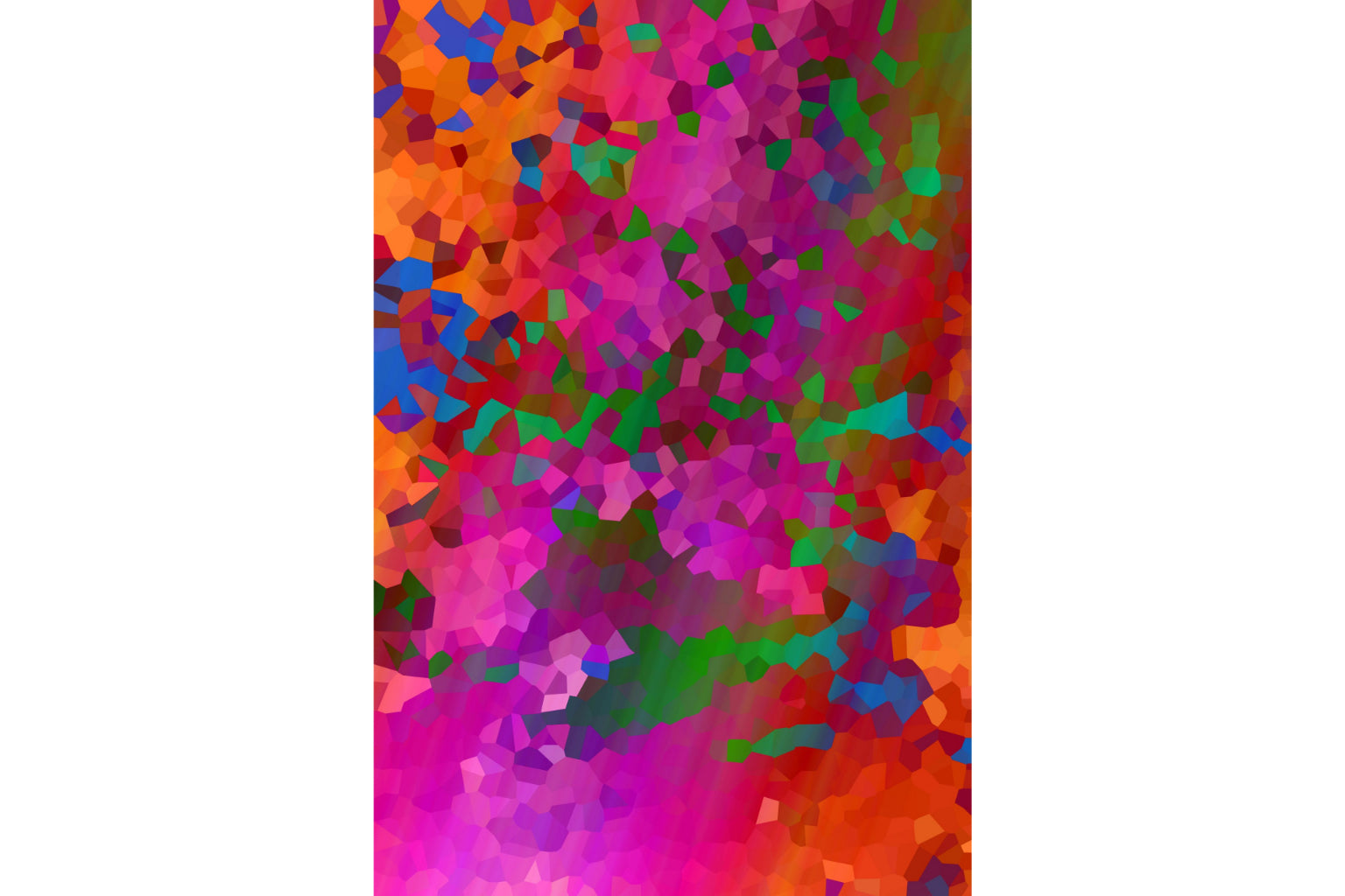 Purple Orange Multi Colour Abstract Canvas Art Wall Picture Or Gloss Print