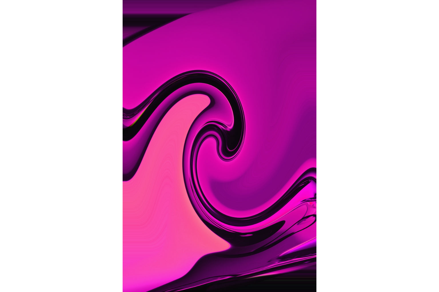 Purple Swirl Abstract Canvas Art Wall Picture Or Gloss Print