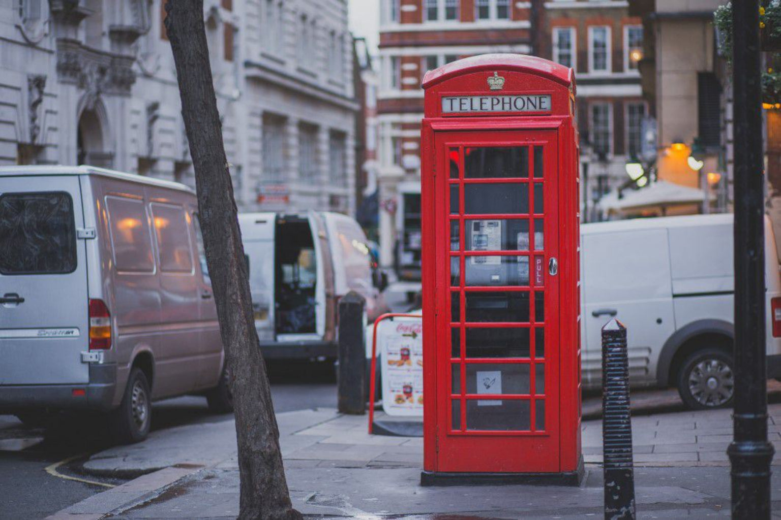 Red Telephone Box London City Canvas Art Wall Picture Or Gloss Print