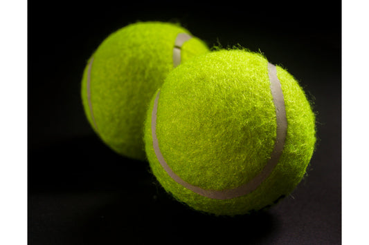 Sports Tennis Balls Green Canvas Art Wall Picture Or Gloss Print