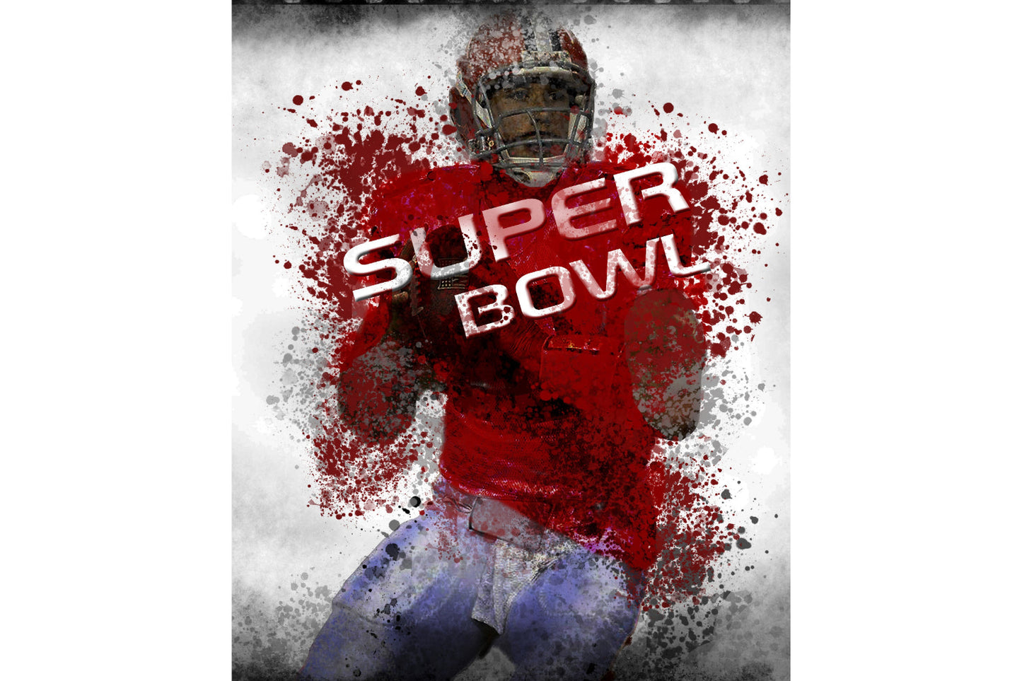 Super Bowl Football Sport Canvas Art Wall Picture Or Gloss Print