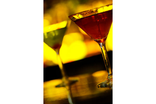 Yellow Cocktails Drinks Food Kitchen Bar Canvas Art Wall Picture Or Gloss Print