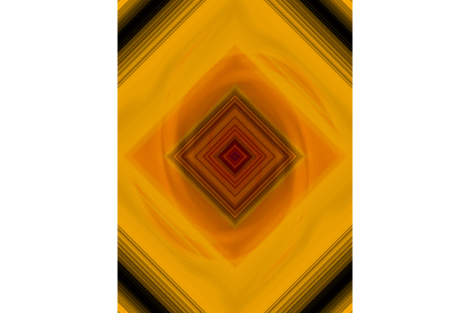 Yellow Orange Abstract Pattern Modern Canvas Art Wall Picture Or Gloss Print